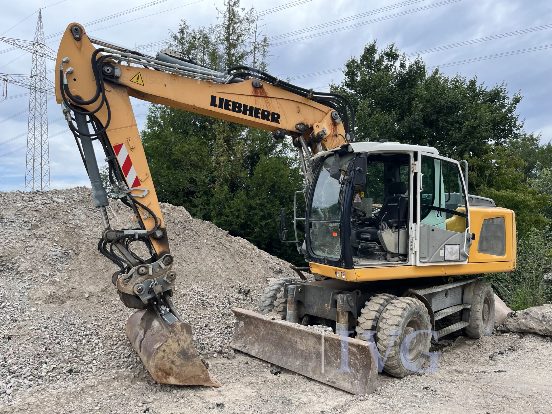 Mobilbagger LIEBHERR A916